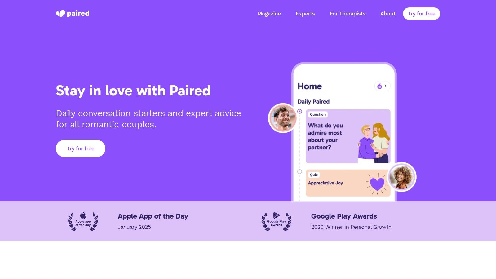 Paired Relationship Quiz